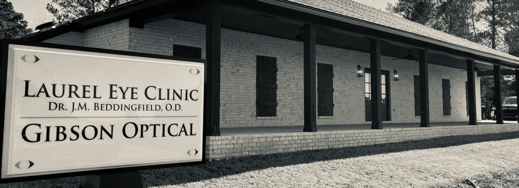 The exterior of the Laurel Eye Clinic in Laurel, MS